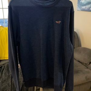 Blue hollister sweater